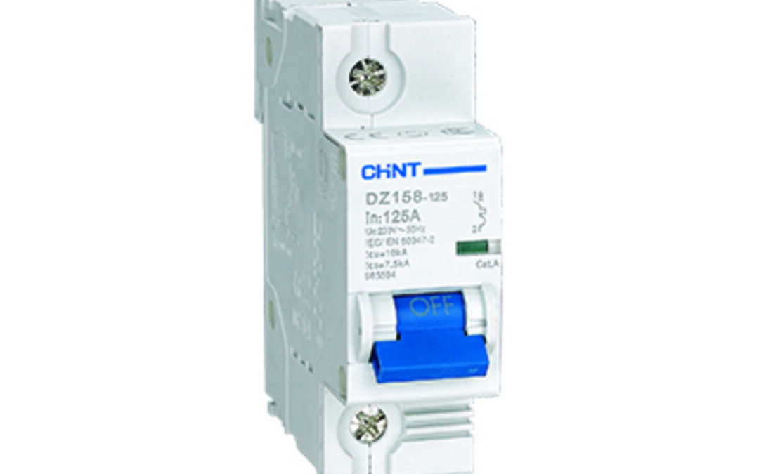 Interruptores termomagnéticos DZ158 1,2 y 3 R Din