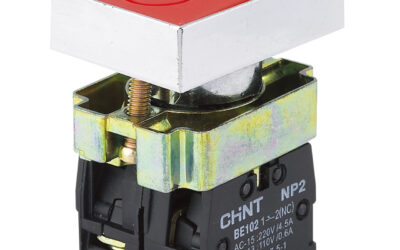 Botón de metal doble