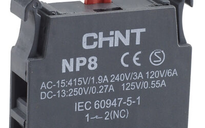 Contactos auxiliares para botón serie NP8