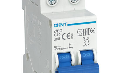 Interruptores termomagnéticos eB Rel din 1,2 y 3 pols