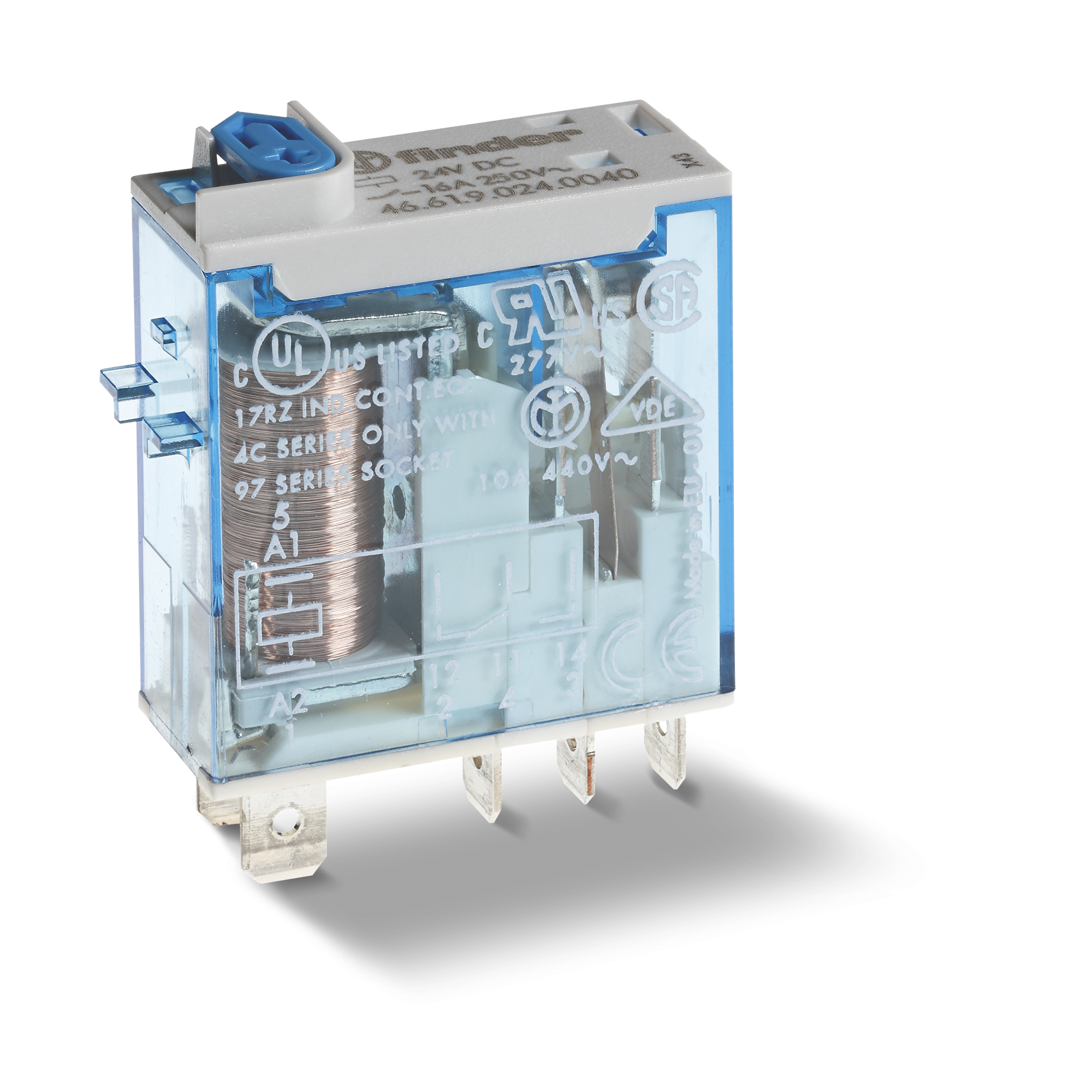 Mini relé industrial