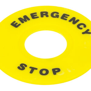 Placa de emergencia amarilla NP2-BY9330