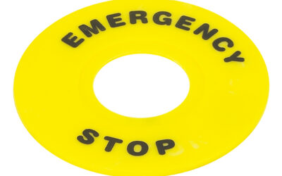 Placa de emergencia amarilla NP2-BY9330